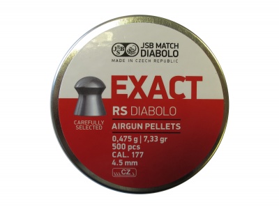 DIABOLKY JSB EXACT RS 4,5mm - 500ks