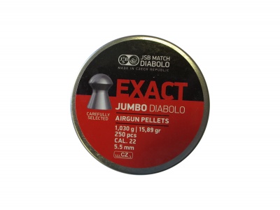 DIABOLKY JSB EXACT JUMBO 5,5mm - 250ks