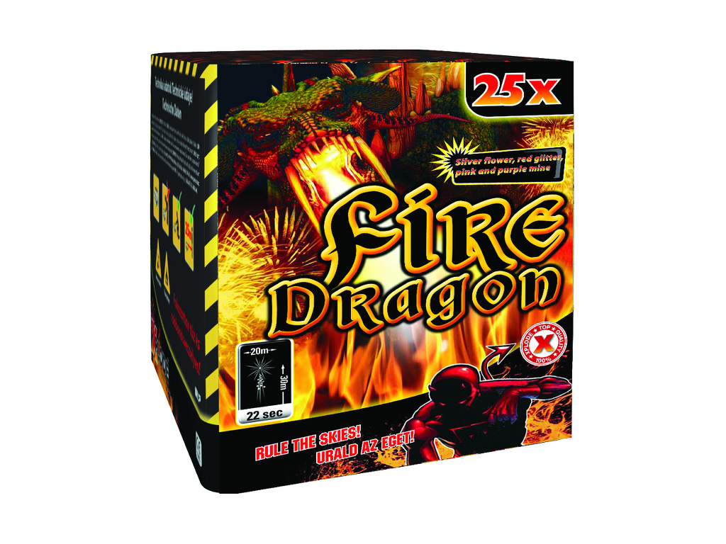 DRAGON FIRE - 25 ran