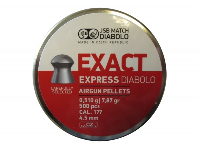 DIABOLKY JSB EXACT EXPRESS 4,5 mm - 500ks